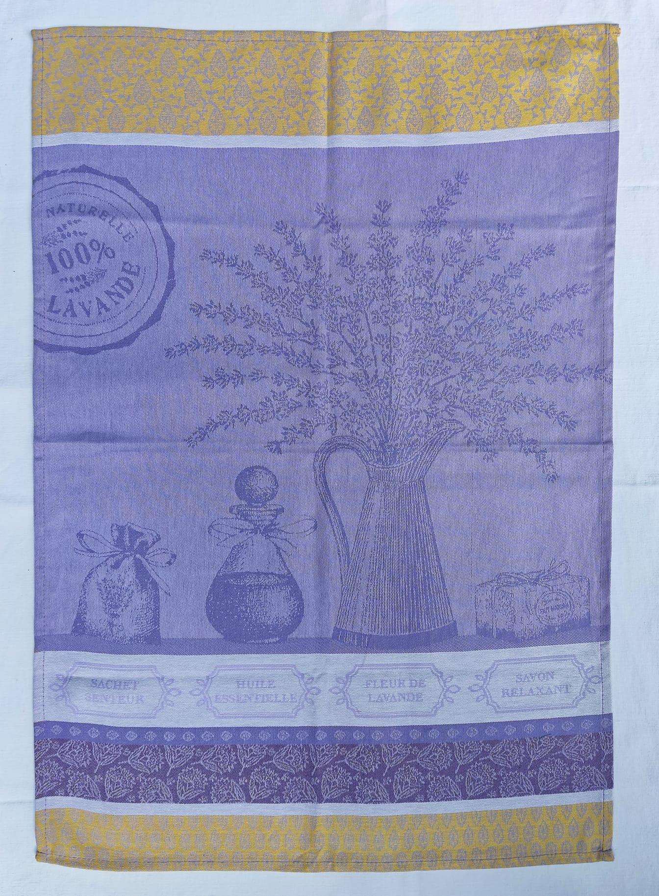 BAVLNĚNÁ ŽAKÁROVÁ UTĚRKA / LEVANDULE Z PROVENCE